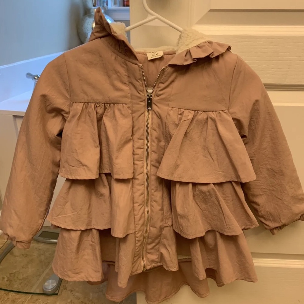 New without tags vintage looking girls coat